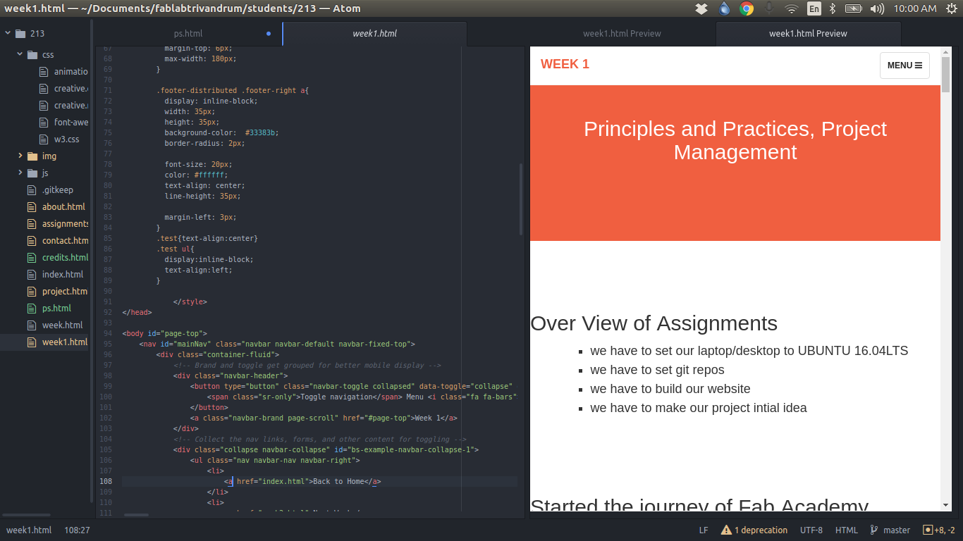Website Installation