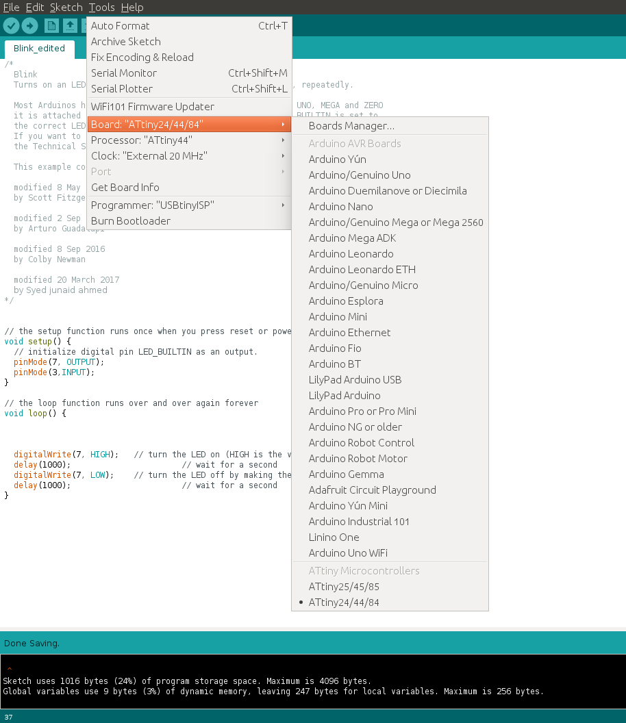 Embedded programming 