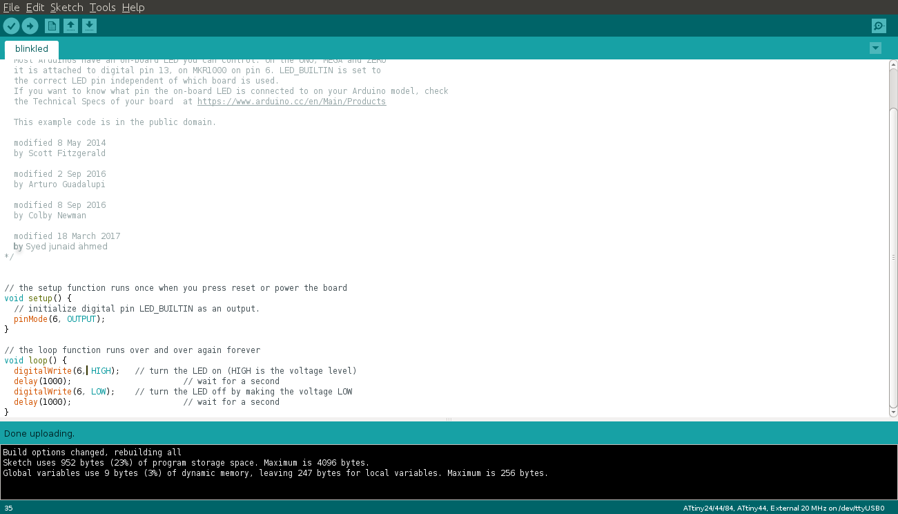 Embedded programming 